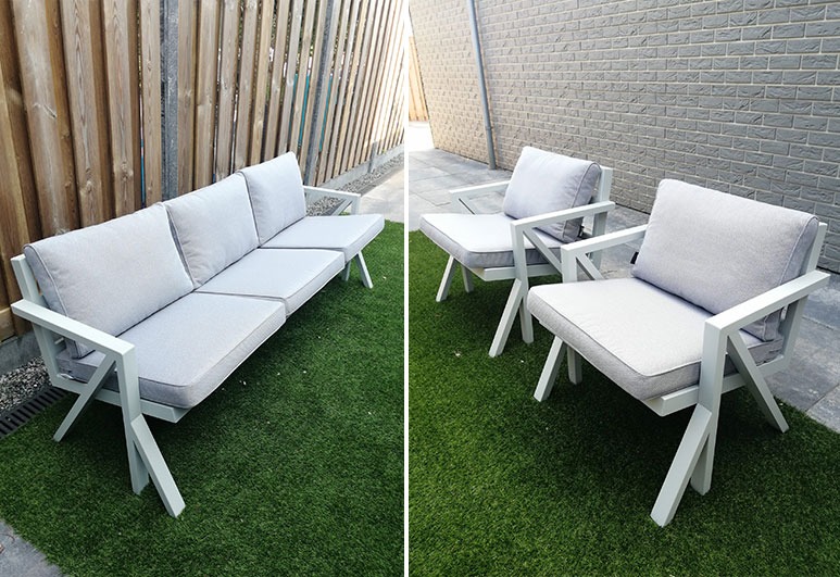 RVS tuin set op maat